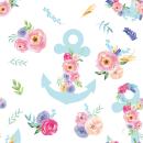 VORBESTELLUNG Bio Jersey Floral Anchors